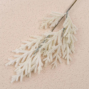 Цветок искусственный Ветвь 85см айвори 000000000001221568