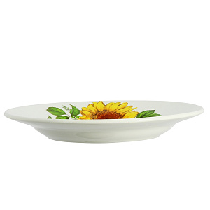 Мелкая тарелка Подсолнух Кубаньфарфор, 17.5 см 000000000001003997