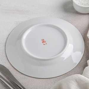 Масленка 500мл ДФЗ Сирень белый фарфор 000000000001210828