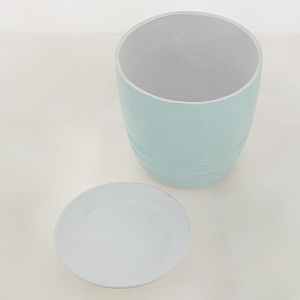 Горшок для цветов декоративный ПРЕСТИЖ мятный №1 4л керамика ГК 42 000000000001204121