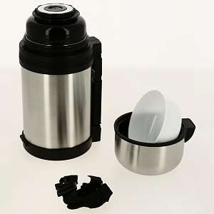 Термос FLAME 1000мл пластик/нержавеющая сталь PC05357 000000000001200016