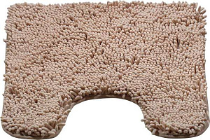 Коврик д/туал. 50х60см Cingolo беж, ПЭBSMT-8050-BG 000000000001179466