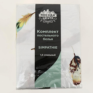 КПБ 1,5сп, 100%ПЭ,перья, PC020162 000000000001179504