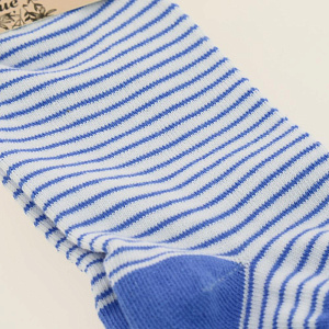 Носки женские р.36-39/23-25 LUCKY заниженные принт синий 000000000001184371