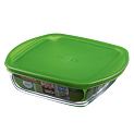 Форма для запекания 1л 20x17x6см PYREX Cook&Store с крышкой стекло 000000000001088910