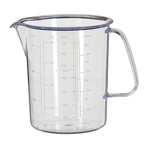 Кружка мерная 500л ПОЛИМЕРБЫТ пластик 000000000001087931