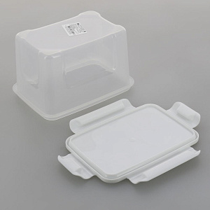 Контейнер для СВЧ 1,1л ПОЛИМЕРБЫТ Toile de Jouy прямоугольный пластик 000000000001202692