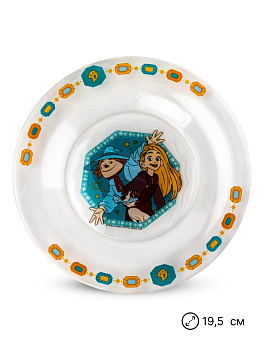 Набор детской посуды 3предмета ND PLAY Волшебник изумрудного города Дизайн2 подарочная упаковка стекло 000000000001227484