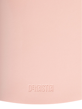 Салфетка сервировочная 45х32см DE'NASTIA Питон овал розовый искусственная кожа ПВХ 000000000001214111