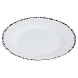 Тарелка обеденная 22,5см ESPRADO Arista White костяной фарфор 000000000001163455