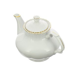 Чайник 0,5л Золотая отводка Porcelaine Czech Gold Hands 000000000001136260