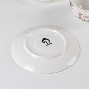 Набор чайный 4 предмета 220мл ДОЛЯНА Колокольчики керамика 000000000001210612