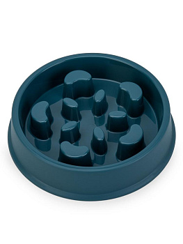 Миска для животных 400мл для медленного поедания корма микс полипропилен 000000000001229116