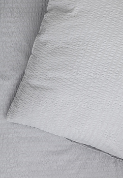 Пододеяльник 200x220см DE'NASTIA серый бязь жатый xлопок-100% 000000000001215207