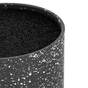 Подставка для ножей 11х22см круглая в ассортименте пластик 000000000001221839