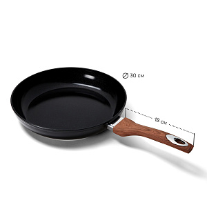 Сковорода 30см PHANTOM CHEF ручка soft touch индукция black 000000000001221197