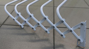 Сушилка для белья 4,5м 90х45х18,5см НИКА настенная белая металл 000000000001205081