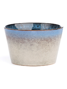 Салатник 12,8см LUCKY Градиент голубой/бежевый керамика 000000000001211771