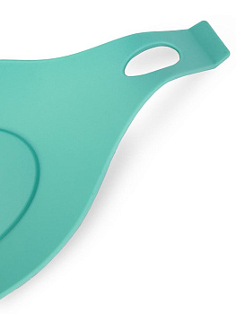 Подставка под ложку 20х9,5см в ассортименте силикон 000000000001227892