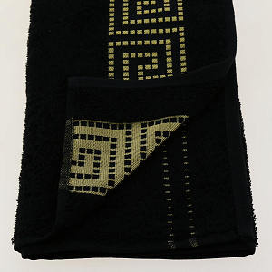 Полотенце 50х90см CLEANELLY Грэко махровое плотность 460 гр/м черный 100% хлопок ПЦ2601-4346,19-4015 000000000001198624