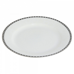 Тарелка десертная 20см ESPRADO Arista White костяной фарфор 000000000001163457