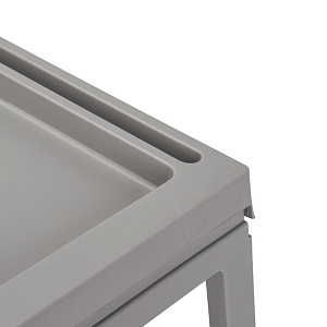 Столик-поднос 54,5x35,5x27см FORA складной серый полипропилен 000000000001224919