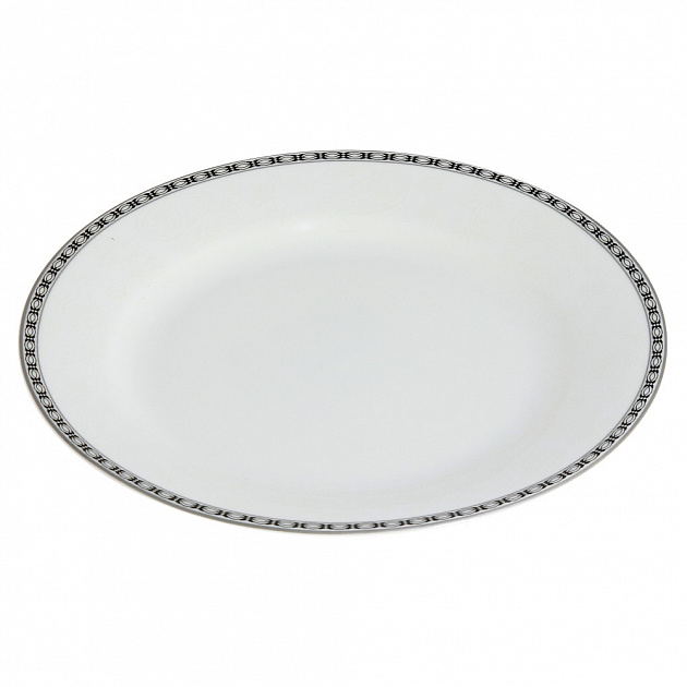 Тарелка десертная 20см ESPRADO Arista White костяной фарфор 000000000001163457
