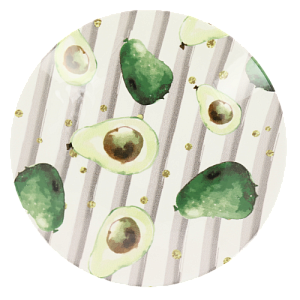 Тарелка суповая 20,5см 320мл LUCKY Авокадо керамика 000000000001208775