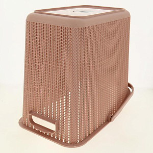 Корзина д/белья PC,43*29*27 роз R02280 000000000001177308