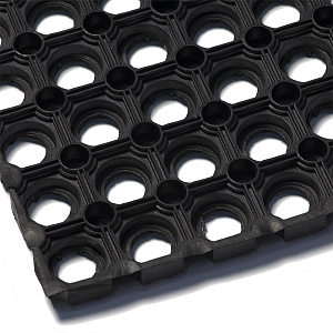 Коврик придверный 40х60х1,6см VORTEX ячеистый грязесборный резина 000000000001014916