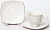 Набор кофейный фарфор 12шт (6 чашек 130мл + 6 блюдец) подарочная упаковка Нежность Balsford 179-01005 000000000001200576