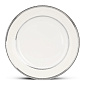 Блюдо сервировочное 27см ANGELICA круглое с серебром фарфор
