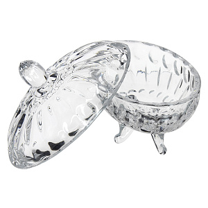 Конфетница Муза, 12 см, стекло 000000000001151591