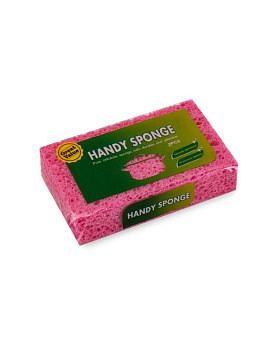 Губка для мытья посуды 11х6,5х1см в ассортименте вискоза 000000000001229814