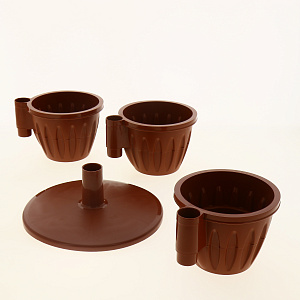 Горшок для цветов Каскад, 23 см 000000000001170797