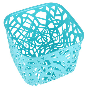 Корзина для мелочей, 20х20х14 см, пластик 000000000001173276