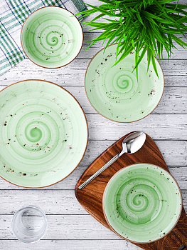 Салатник 18см TULU PORSELEN Deniz mint фарфор 000000000001211107