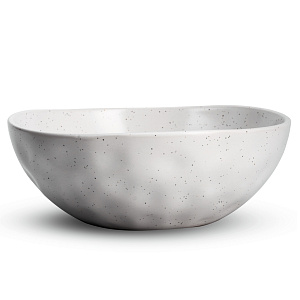 Салатник 17,5см Соты белый глазурованная керамика 000000000001217621