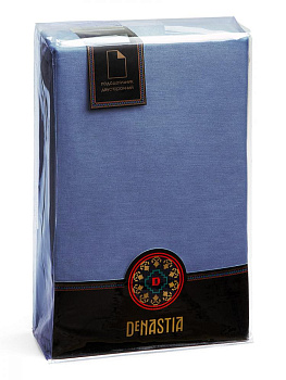 Пододеяльник 145x210см DE'NASTIA 2сторонний серый/синий 100%хб сатин C010816 000000000001204342