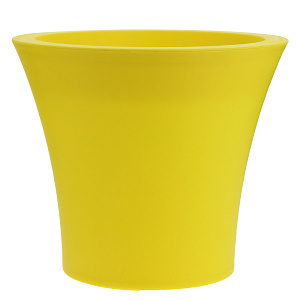 Кашпо Твист, 3л, желтый 000000000001170856