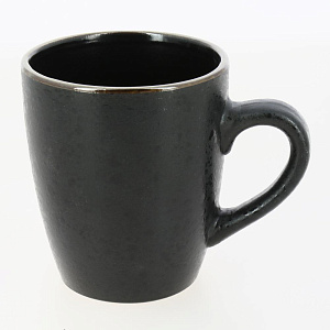 Кружка 350мл КОРАЛЛ Elite black керамика 000000000001210226