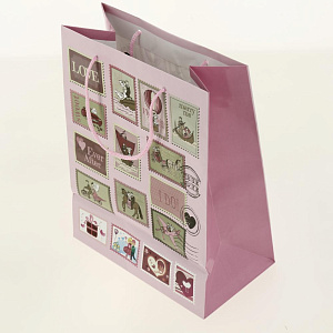 Подарочный бумажный пакет Премиум+, 22x17x10 см 000000000001036473