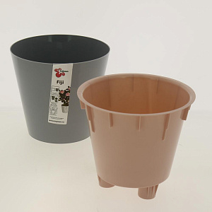 Горшок Фиджи D160мм/1,6л пепельный ING1553ПЕП 000000000001185192