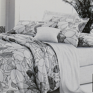 Комплект постельного белья Евростандарт Эльф Белла Вита Люкс Такт простыня220х240см пододеяльник200х220см наволочки70х70см-2шт бязь хлопок100% 000000000001208058