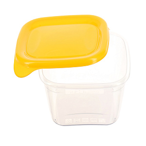 Квадратный контейнер для микроволновой печи Fresh&Go Curver, 0.45л 000000000001140602