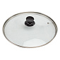 Крышка 36см стекло/пластик/металл