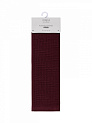 Полотенце кухонное DeNASTIA вафля/махра 470gsm 35x75, хлопок, винный D100416 000000000001227644