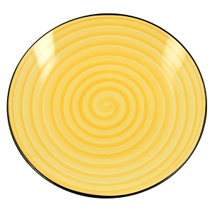 Десертная тарелка Желтая Estetica, 19 см 000000000001115861