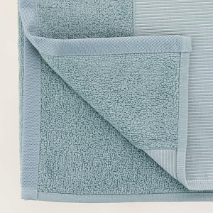 Полотенце 50х90см Dina Me бордюр репс мятное 100% хлопок 000000000001208715