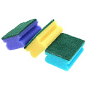 Губка д/мытья посуды 3шт профильная 31010 000000000001052588